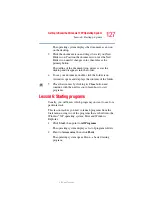 Предварительный просмотр 127 страницы Toshiba Satellite P15 SERIES User Manual