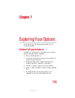 Предварительный просмотр 195 страницы Toshiba Satellite P15 SERIES User Manual