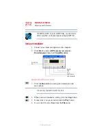 Предварительный просмотр 212 страницы Toshiba Satellite P15 SERIES User Manual