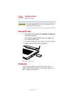 Предварительный просмотр 216 страницы Toshiba Satellite P15 SERIES User Manual