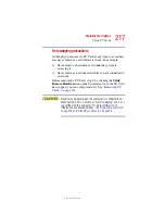 Предварительный просмотр 217 страницы Toshiba Satellite P15 SERIES User Manual