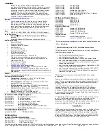 Preview for 2 page of Toshiba Satellite P25-S607 Specifications