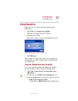 Предварительный просмотр 97 страницы Toshiba Satellite P25 Series User Manual