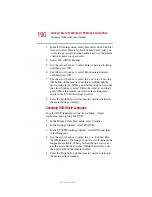 Предварительный просмотр 190 страницы Toshiba Satellite P25 Series User Manual