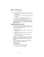 Предварительный просмотр 196 страницы Toshiba Satellite P25 Series User Manual