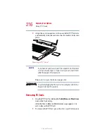 Предварительный просмотр 216 страницы Toshiba Satellite P25 Series User Manual