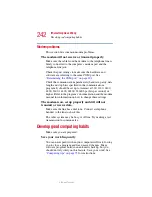 Предварительный просмотр 242 страницы Toshiba Satellite P25 Series User Manual