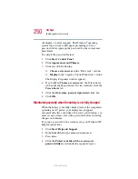 Предварительный просмотр 250 страницы Toshiba Satellite P25 Series User Manual