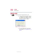 Предварительный просмотр 252 страницы Toshiba Satellite P25 Series User Manual