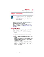 Предварительный просмотр 47 страницы Toshiba Satellite P30 User Manual