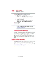 Предварительный просмотр 106 страницы Toshiba Satellite P30 User Manual