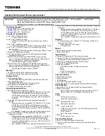 Preview for 1 page of Toshiba Satellite P500-ST6844 Manual