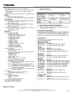 Preview for 2 page of Toshiba Satellite P500-ST6844 Manual