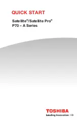 Preview for 1 page of Toshiba Satellite P70-ABT3N22 Quick Start Manual