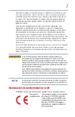 Preview for 7 page of Toshiba Satellite P800 (Spanish) Manual Del Usuario