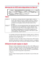 Preview for 9 page of Toshiba Satellite P800 (Spanish) Manual Del Usuario