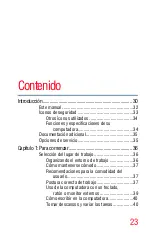 Preview for 23 page of Toshiba Satellite P800 (Spanish) Manual Del Usuario