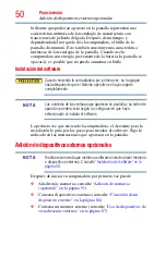 Preview for 50 page of Toshiba Satellite P800 (Spanish) Manual Del Usuario