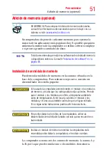 Preview for 51 page of Toshiba Satellite P800 (Spanish) Manual Del Usuario