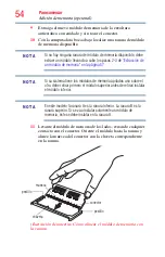 Preview for 54 page of Toshiba Satellite P800 (Spanish) Manual Del Usuario