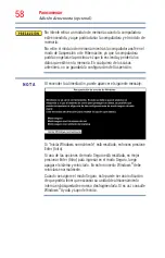 Preview for 58 page of Toshiba Satellite P800 (Spanish) Manual Del Usuario