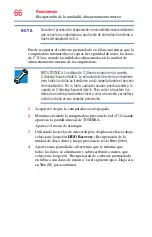 Preview for 66 page of Toshiba Satellite P800 (Spanish) Manual Del Usuario