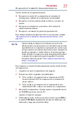 Preview for 77 page of Toshiba Satellite P800 (Spanish) Manual Del Usuario