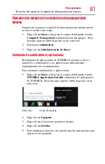 Preview for 81 page of Toshiba Satellite P800 (Spanish) Manual Del Usuario