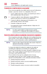 Preview for 88 page of Toshiba Satellite P800 (Spanish) Manual Del Usuario