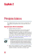 Preview for 92 page of Toshiba Satellite P800 (Spanish) Manual Del Usuario