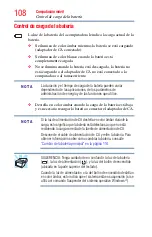 Preview for 108 page of Toshiba Satellite P800 (Spanish) Manual Del Usuario