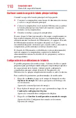 Preview for 110 page of Toshiba Satellite P800 (Spanish) Manual Del Usuario