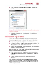 Preview for 111 page of Toshiba Satellite P800 (Spanish) Manual Del Usuario