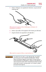 Preview for 115 page of Toshiba Satellite P800 (Spanish) Manual Del Usuario