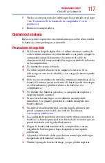 Preview for 117 page of Toshiba Satellite P800 (Spanish) Manual Del Usuario