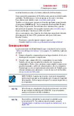 Preview for 119 page of Toshiba Satellite P800 (Spanish) Manual Del Usuario