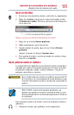 Preview for 125 page of Toshiba Satellite P800 (Spanish) Manual Del Usuario