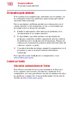 Preview for 180 page of Toshiba Satellite P800 (Spanish) Manual Del Usuario