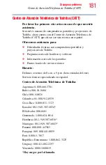 Preview for 181 page of Toshiba Satellite P800 (Spanish) Manual Del Usuario