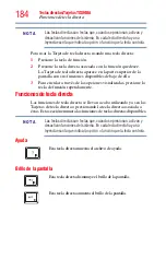 Preview for 184 page of Toshiba Satellite P800 (Spanish) Manual Del Usuario