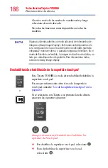 Preview for 186 page of Toshiba Satellite P800 (Spanish) Manual Del Usuario