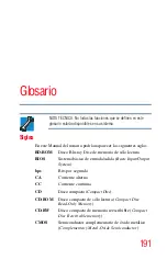 Preview for 191 page of Toshiba Satellite P800 (Spanish) Manual Del Usuario