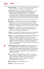 Preview for 204 page of Toshiba Satellite P800 (Spanish) Manual Del Usuario