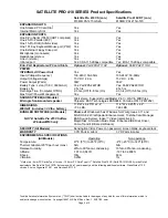 Preview for 2 page of Toshiba Satellite Pro 410CDT Specification Sheet