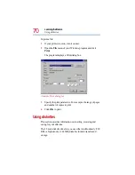 Preview for 70 page of Toshiba Satellite Pro 4600 Series User Manual