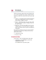 Preview for 98 page of Toshiba Satellite Pro 4600 Series User Manual