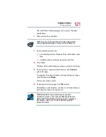 Preview for 121 page of Toshiba Satellite Pro 4600 Series User Manual