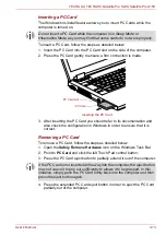 Предварительный просмотр 57 страницы Toshiba Satellite Pro A150 User Manual