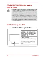 Preview for 16 page of Toshiba Satellite Pro A210 Series User Manual