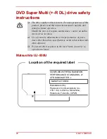 Preview for 20 page of Toshiba Satellite Pro A210 Series User Manual